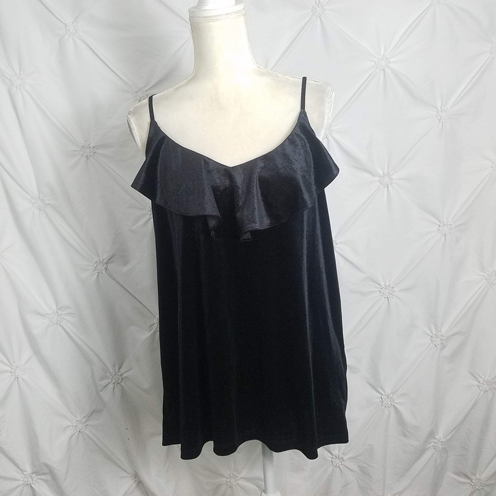 Old Navy  Black Velvet Camisole